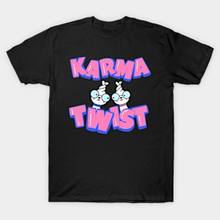 Karma twist tee, womens tees, tees for women, casual tees T-Shirt